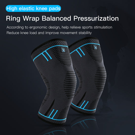 🦵 GainsLabShop – Elastic Knee Protector: Breathable Compression Sleeve for Gym &amp; Sports