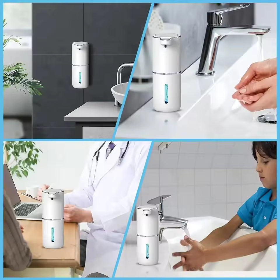 Smart Infrared Foam Soap Dispenser | 380ml, USB Rechargeable, 4-Level Control