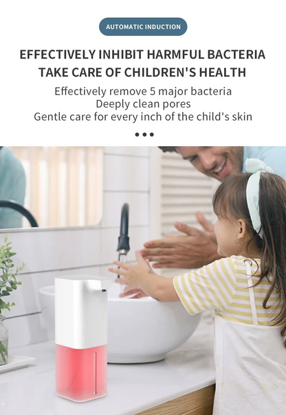 Smart Infrared Foam Soap Dispenser | 380ml, USB Rechargeable, 4-Level Control