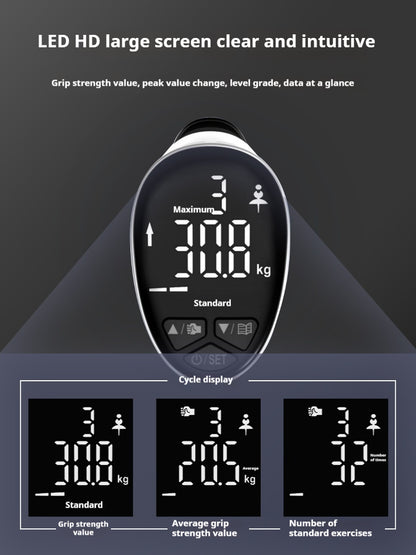 🔥 GainsLab – Electronic Grip Trainer with Force Gauge
